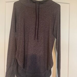 Athleta Heathered Purple Top